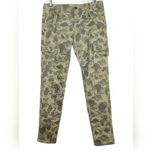 Denim & Supply Ralph Lauren Camo Cargo Pants Sz 30 Ankle Crop Military Utility